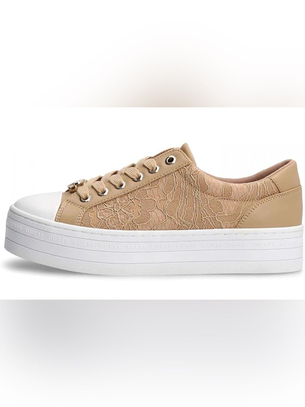 GUESS Bells Front Peony Platform Sneaker